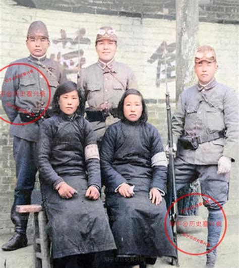 日本侵略者和汉奸导演的汉奸游行-中国抗日战争-图片