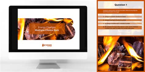 Energy Changes Multiple Choice Quiz | AQA Chemistry | Beyond