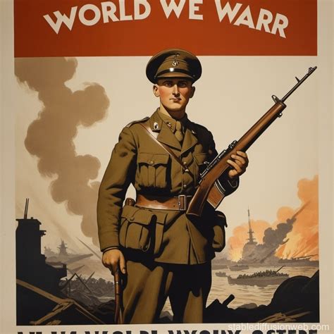 World War One Propaganda Poster | Stable Diffusion Online