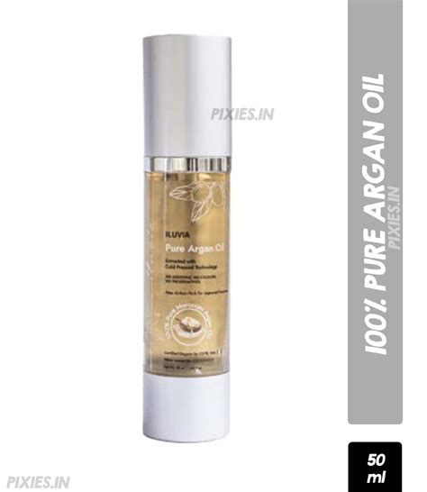 Buy iluvia 100% Pure Argan Oil (50ml) Online in India – Pixies.in