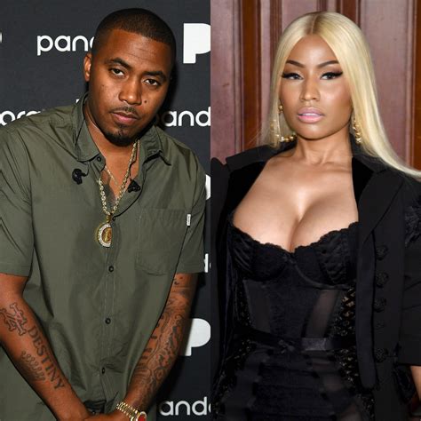 Nas & Nicki Minaj Seemed Extra Flirty At A NYC Lounge
