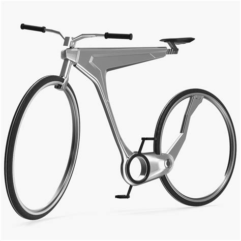 3D Futuristic Electric Bicycle Rigged for Cinema 4D model | 3D Molier ...