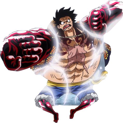 Download Monkey D Luffy Gear 4th - Full Size PNG Image - PNGkit