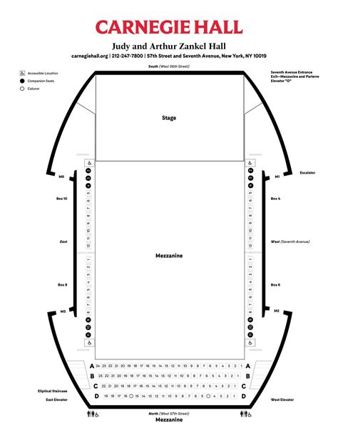 Seating Charts | Carnegie Hall