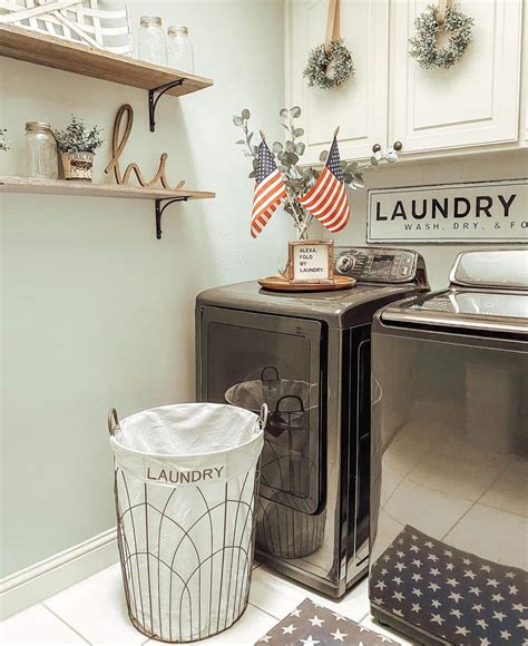 White and Gray Metal Wire Laundry Basket - Soul & Lane