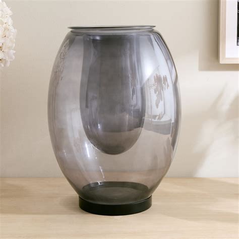Buy Alloy Demi Glass Double Vase from Home Centre at just INR 2799.0