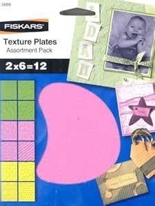 Fiskar 5686 Texture Plates Ass III(12PTN) : Amazon.in: Home & Kitchen