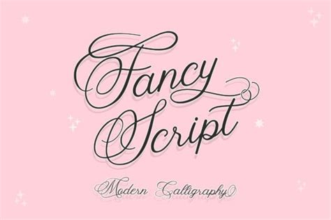 Image result for Fancy Script Font