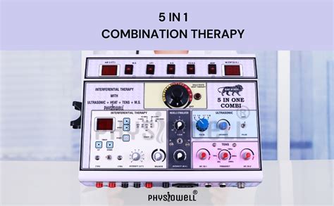 PhysiowellPhysiotherapy Machine Electrotherapy Combo for All Pain ...