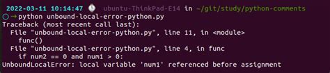 Image result for Unbound Local Error Python
