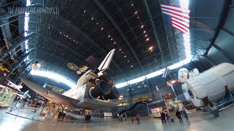 The business end of the space shuttle Discovery at Air & Space Museum ...