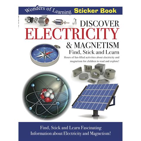 Discover Electricity and Magnetism Sticker Book by Wonders of Learning ...
