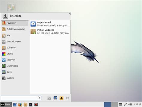 Linux Lite 64-Bit 的图像结果