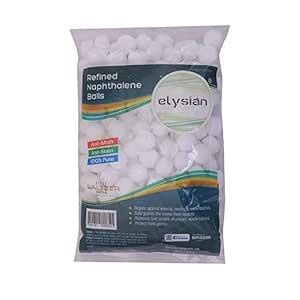 Elysian Moth Balls Repellent Anti-Bug Camphor Wardrobes Drawers Closet ...