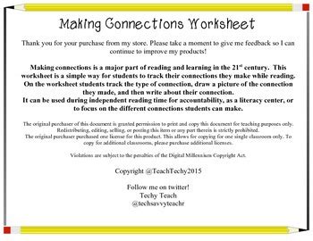 Make Connection Worksheet 的图像结果