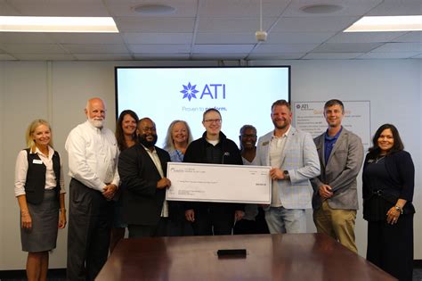 Monroe Provides Incentive Payment to ATI Specialty Materials • Monroe, NC