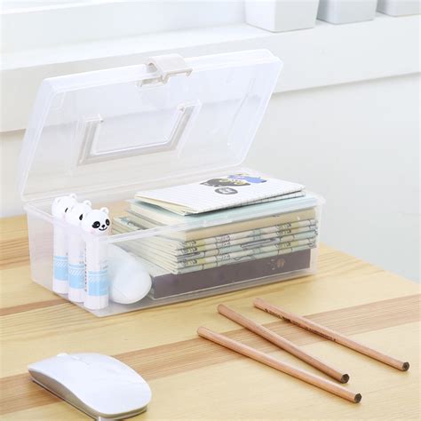 Image result for Plastic Storage Box with Handle