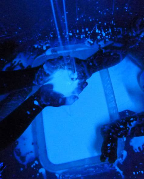 Edible Glowing Oobleck