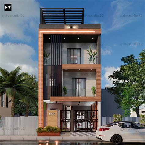 20X60 House Design Option 3 - DV Studio