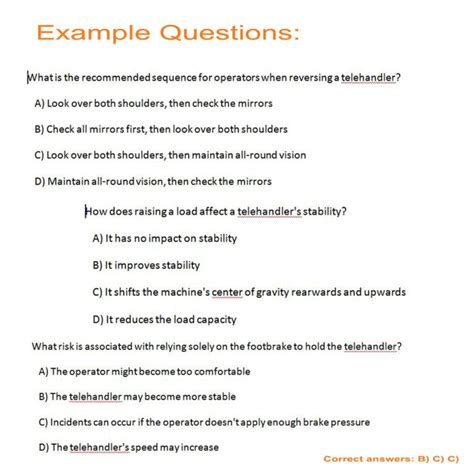 Image result for CPCS Telehandler Test