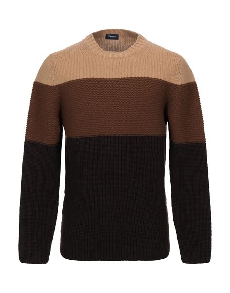 Drumohr Sweater In Dark Brown | ModeSens | Sweaters, Brown sweaters ...