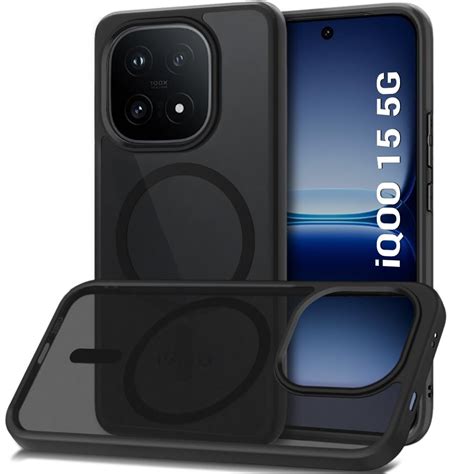 TheGiftKart Hybrid Shockproof Back Cover Case for iQOO 15 5G Compatible ...