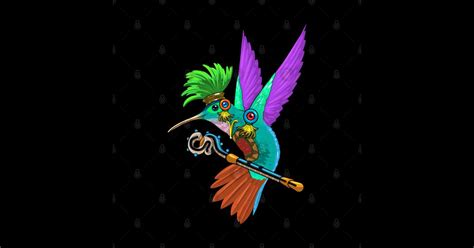 Image result for Hummingbird God Aztec