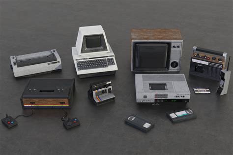 80s Technology And Electronics
