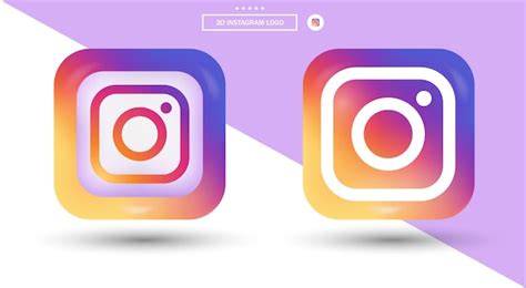 Instagram-logo in moderne stijl voor pictogrammen voor sociale media ...