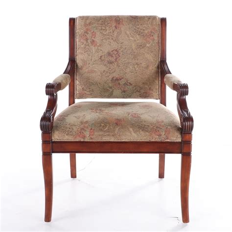 Sam Moore Furniture Neoclassical Style Hardwood and Custom-Upholstered ...
