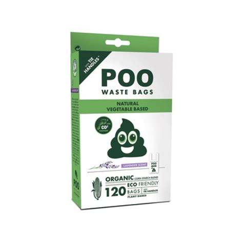 Buy M Pets POO Natural Vegetable Based Waste Bags for Dogs (Lavender ...