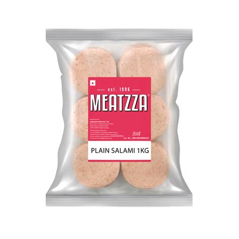 Meatzza Chicken Plain Salami Slice 1 Kg Wholesalers with best prices ...