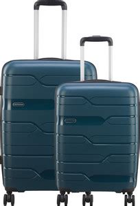 ARISTOCRAT WAVE STROLLY 360 CB+MD DARK GREEN Cabin & Check-in Set 8 ...