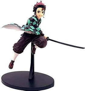 Augen Demon Slayer Action Figure Cake, Office Desk & Study Table (18cm ...