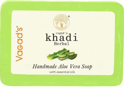 Buy VAGAD'S KHADI ALOE VERA SOAP 125GM | HIGHLY MOISTURIZING BATHING ...