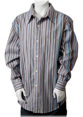 UNIONBAY Big Boys' L/S Jefferson Woven Shirt, Milk Chocolate, Large ...