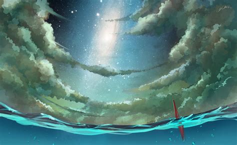 Ocean Anime Wallpapers - Wallpaper Cave