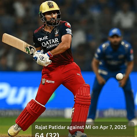 RCB Overpower MI in Thrilling High-Scoring Match at Wankhede ...