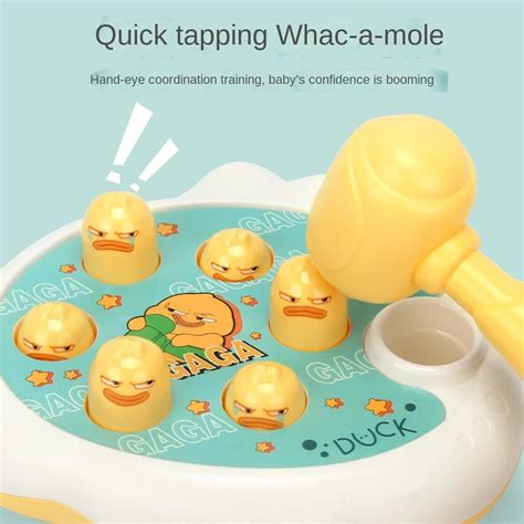 몬테소리 Whac A Mole 장난감, 1 세 유아용 만화 동물 망치 게임, 조기 교육 장난감, 어린이 선물 ...