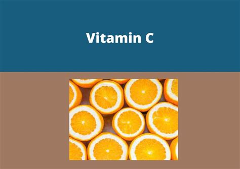 Vitamin C: Why Is It Important? » My Vision Of Health