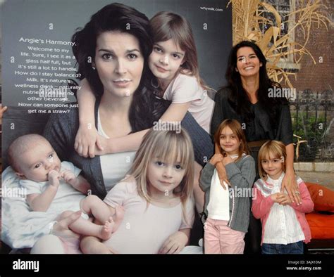 Angie Harmon, Finley Faith Sehorn, Avery Grace Sehorn Attends The ...