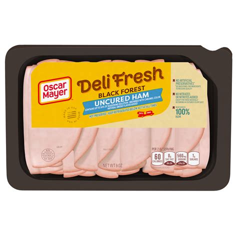 Chopped Ham & Water Product Sliced Lunch Meat