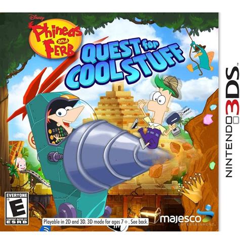 Phineas & Ferb Quest For Cool Stuff Nintendo 3DS - TopGames Chile