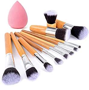 HUDA GIRL Beauty Professional Makeup Brushes with Blender Puff 11 ...