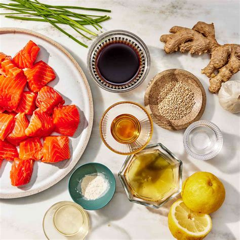 Ginger-Soy Salmon Bites