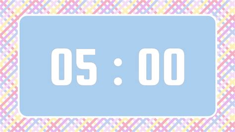 Image result for 5 Minute Timer Springtime