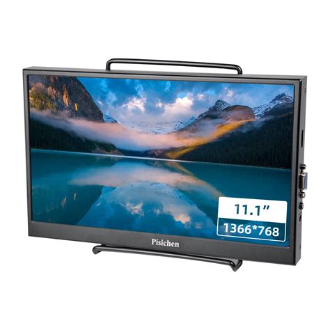 Pisichen Small Monitor 11 1 Inch Portable Monitor Hd 1366x768 ...