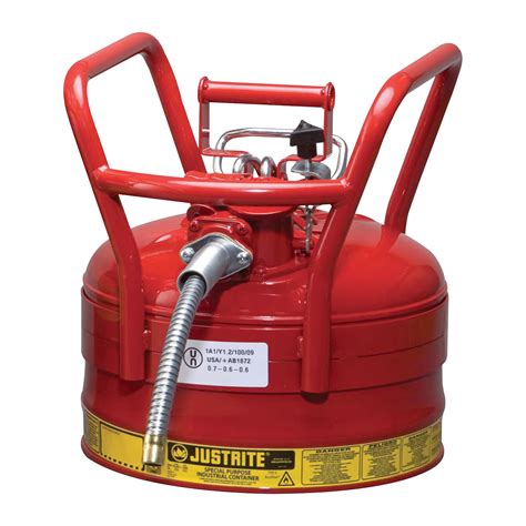 Justrite Safety Gas Can — 2 1/2-Gallon, Model# 7325120 | Northern Tool ...