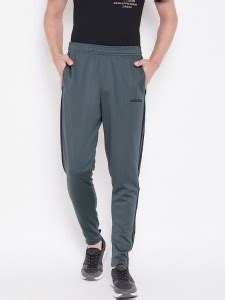 ADIDAS Solid Men Grey Track Pants - Buy ADIDAS Solid Men Grey Track ...