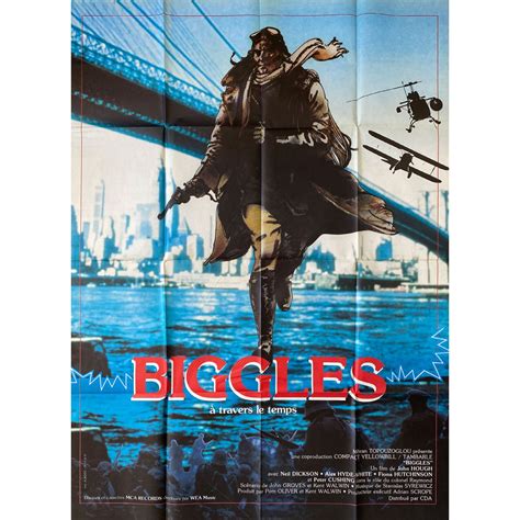 BIGGLES French Movie Poster - 47x63 in. - 1986